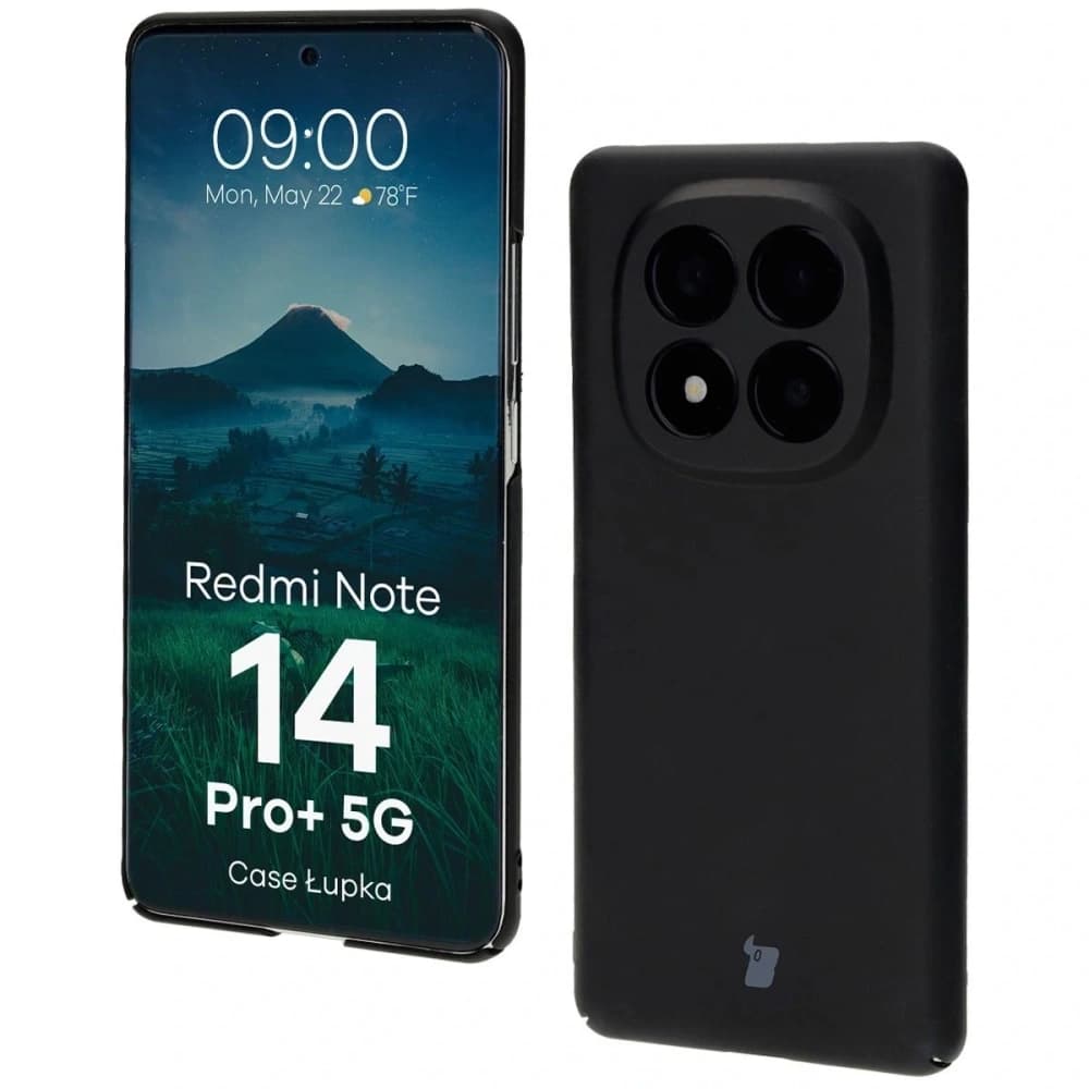Bizon Case Lupka Xiaomi Redmi Note 14 Pro+ Plus 5G schwarz - 1