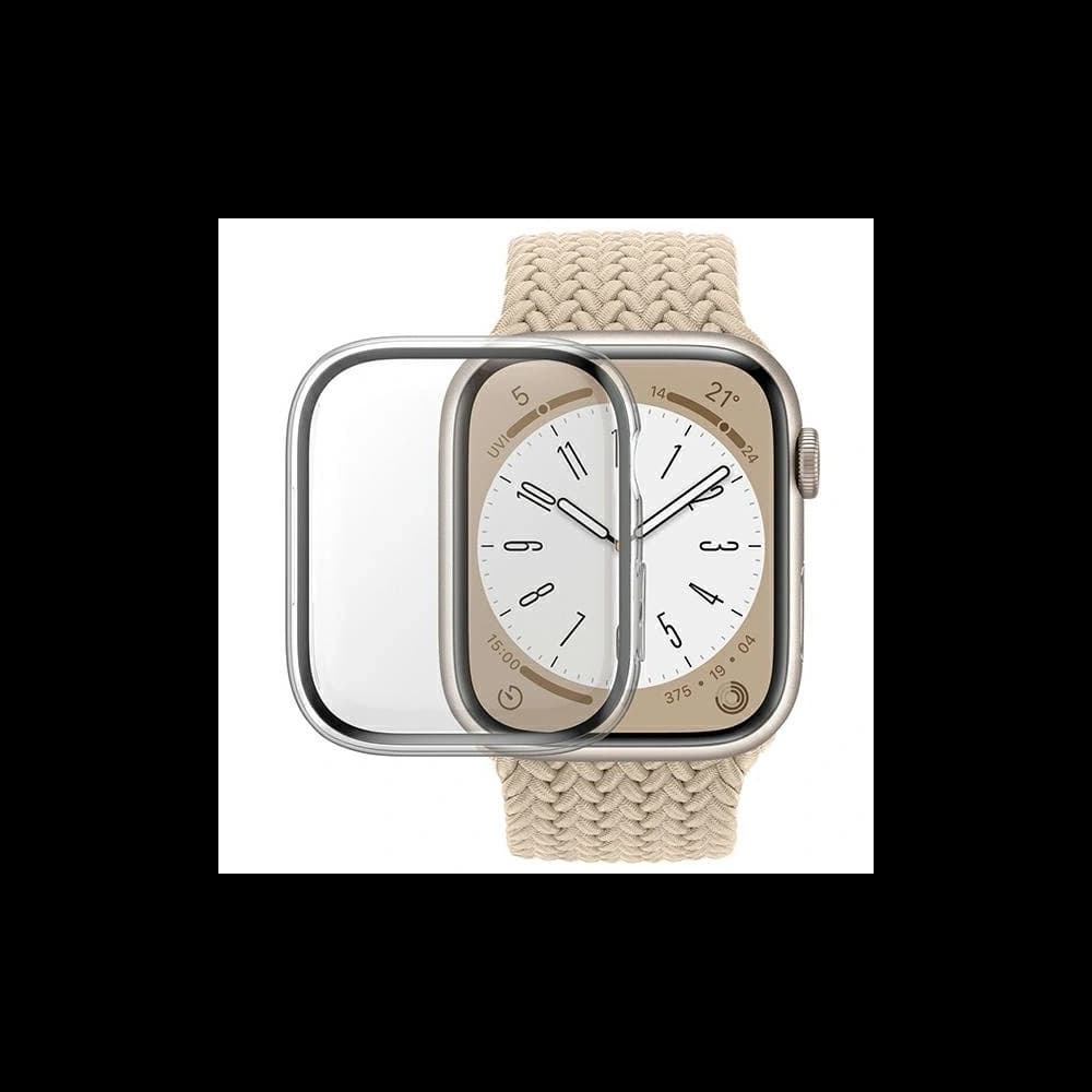 PanzerGlass Teljes Test Apple Watch 7/8/9 45mm D3O átlátszó - 1