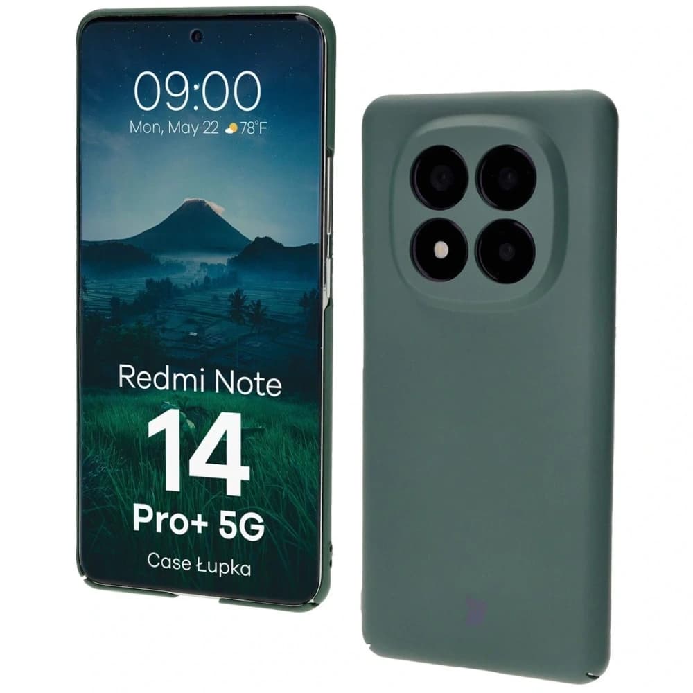 Bizon Case Lupka Xiaomi Redmi Note 14 Pro+ Plus 5G green - 1