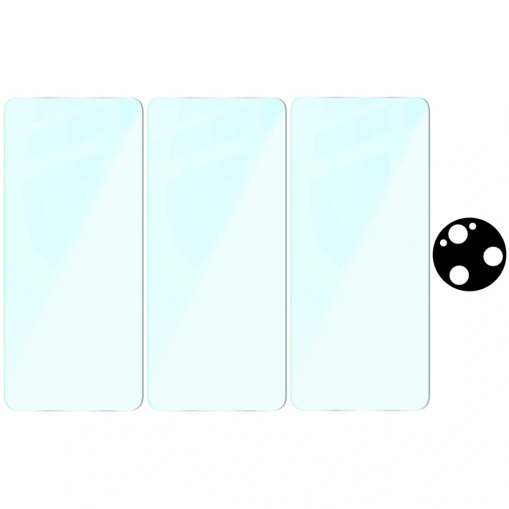 Bizon Clear 2 Pack 3x tempered glass + 1x lens protection Xiaomi Poco F7 Ultra - 6