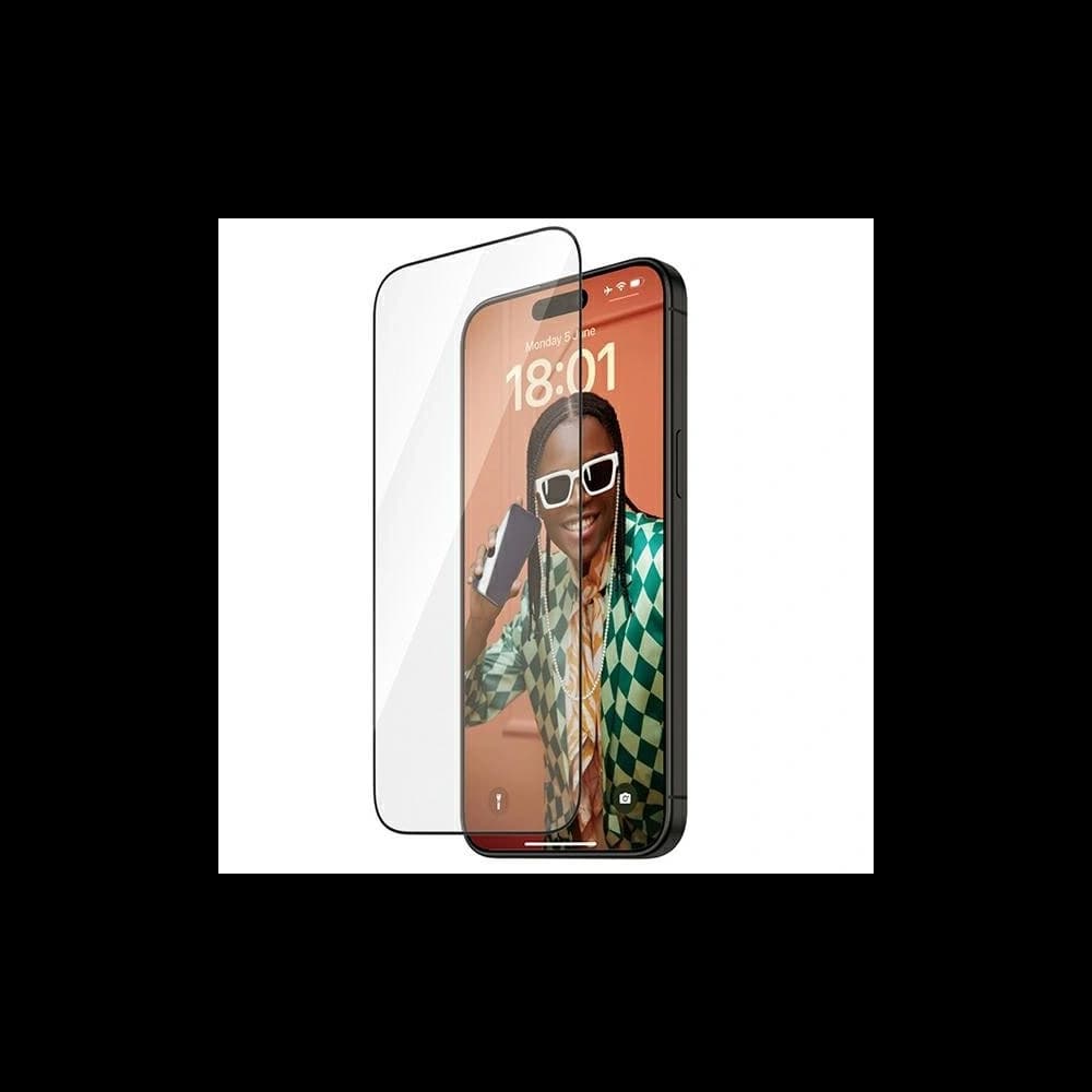 Szkło hartowane PanzerGlass Re:fresh Glass do Apple iPhone 15 Pro Max Ultra-Wide-Fit Screen Protection Easy Aligner - 1