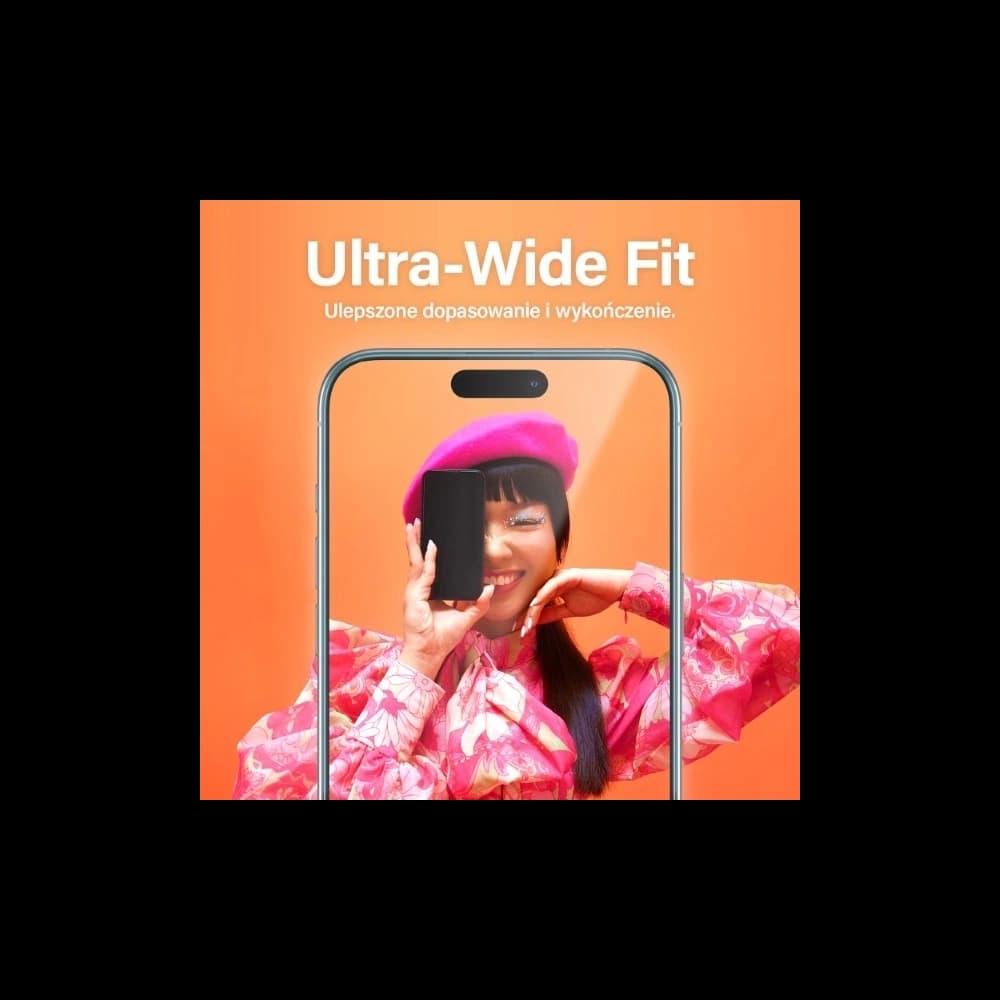 Szkło hartowane PanzerGlass Ultra-Wide Fit do Apple iPhone 15 Pro Max Screen Protection Easy Aligner - 3