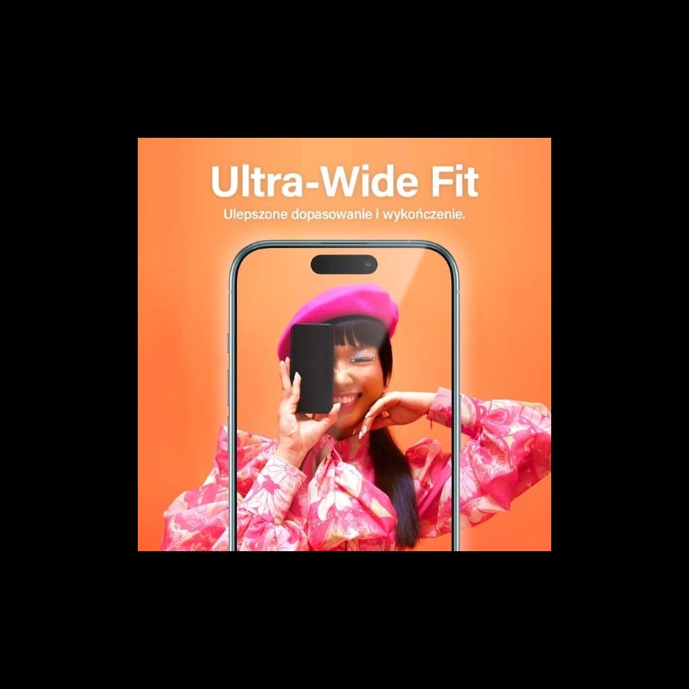 Szkło hartowane PanzerGlass Ultra-Wide Fit do Apple iPhone 15 Pro Screen Protection Easy Aligner - 3