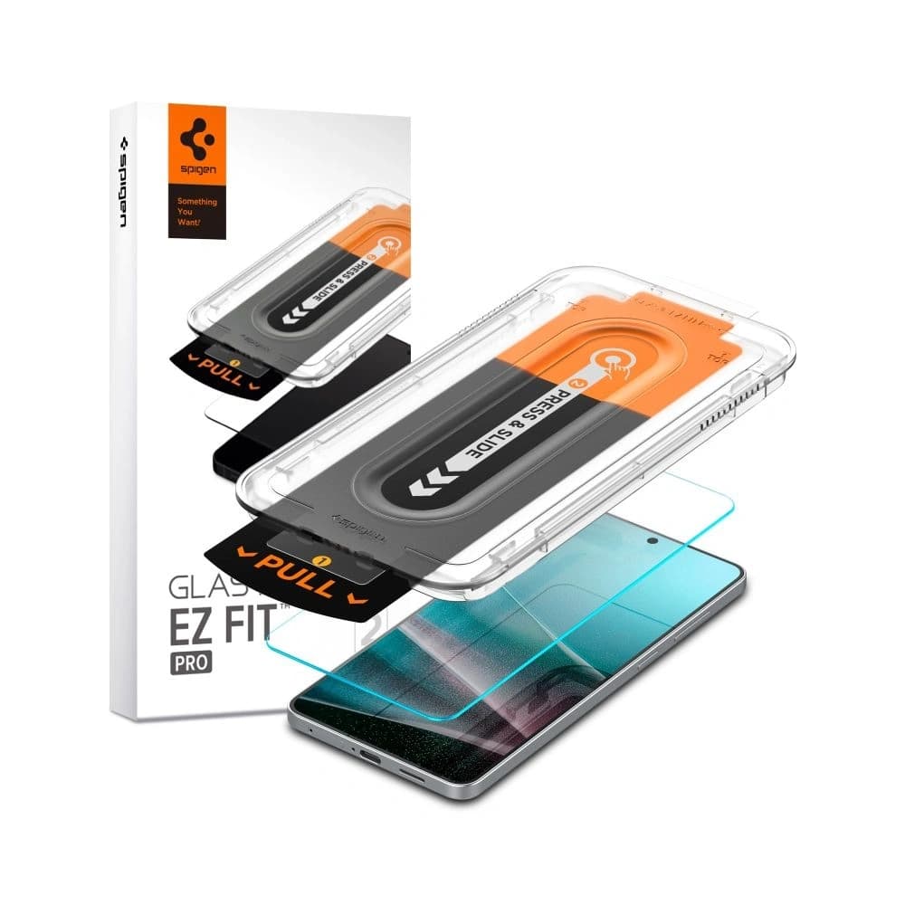 Spigen GLAS.tR ez Fit Pro Samsung Galaxy S25 Edge Klar - 1
