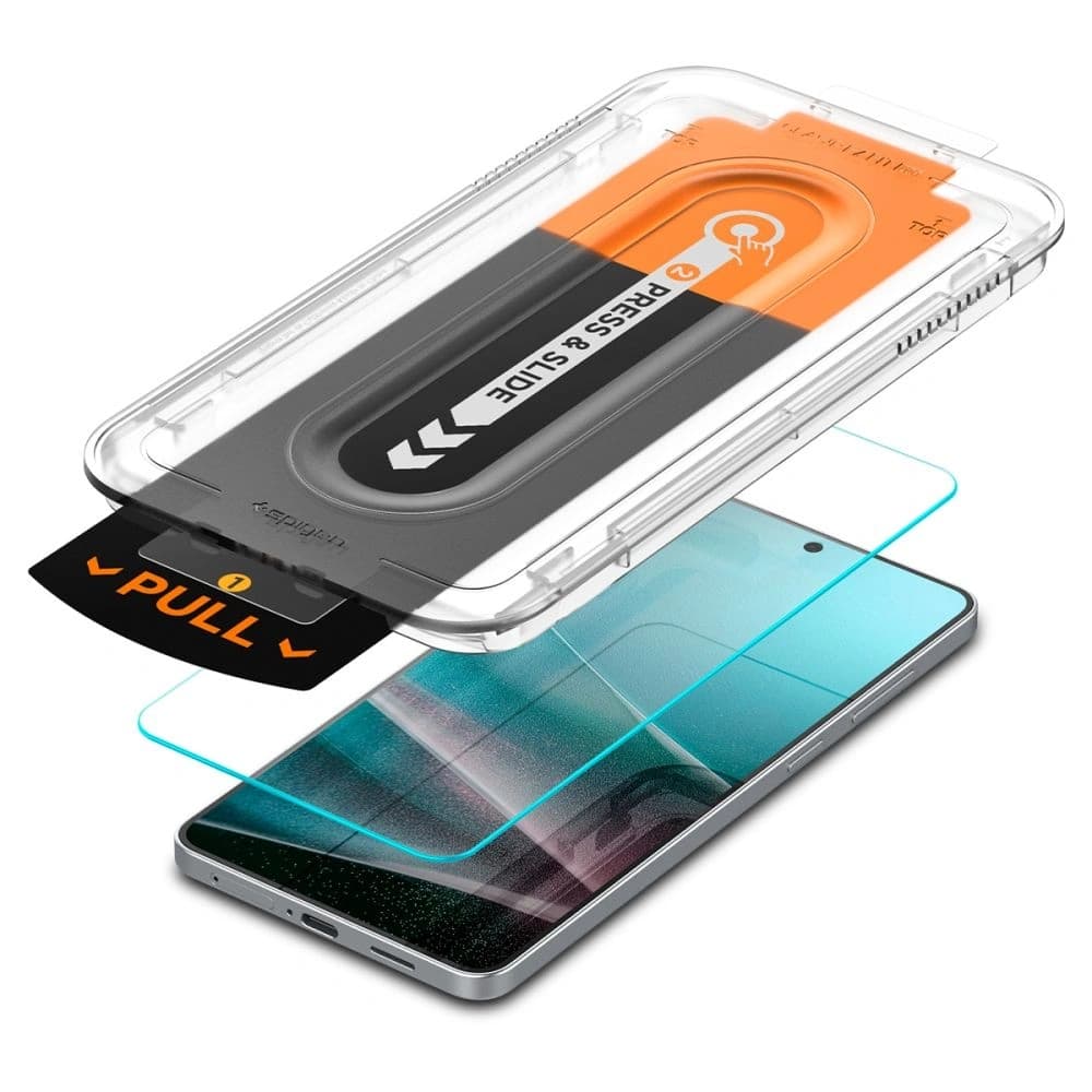 Spigen GLAS.tR ez Fit Pro Samsung Galaxy S25 Edge Klar - 5