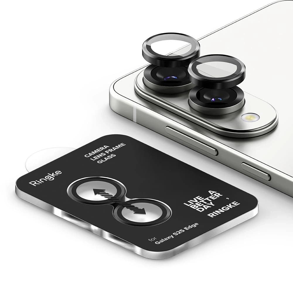 Ringke Kamera-Rahmenschutz Samsung Galaxy S25 Edge Schwarz - 3