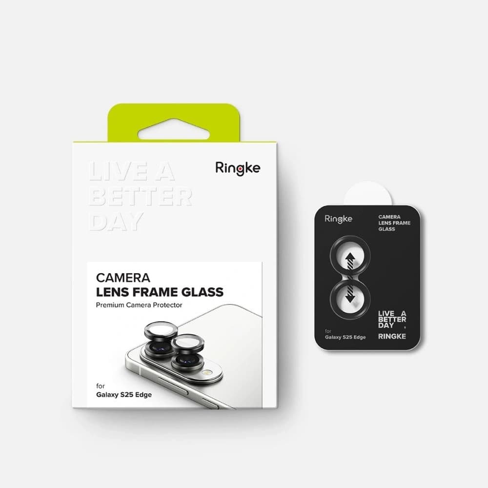 Ringke Kamera-Rahmenschutz Samsung Galaxy S25 Edge Schwarz - 8
