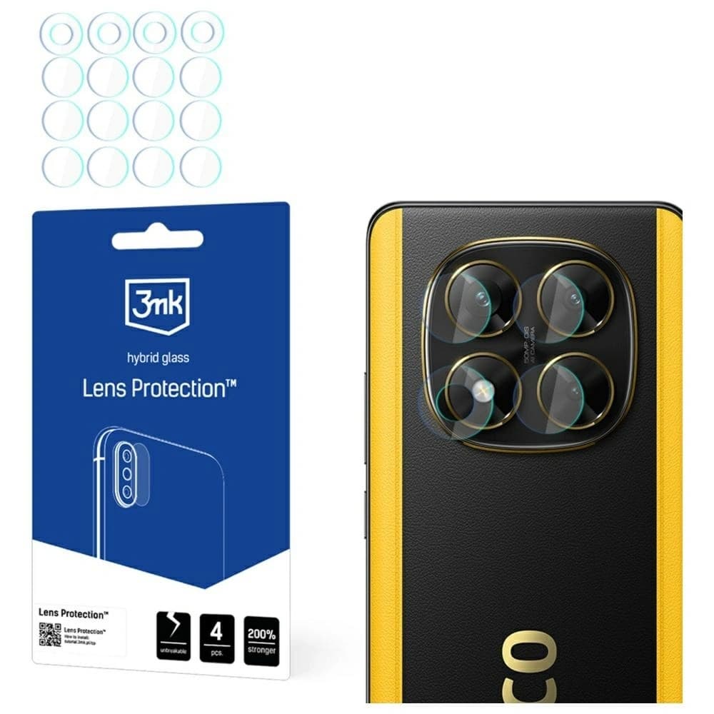 3MK Lens Protection POCO X7 [4 PACK] - 1