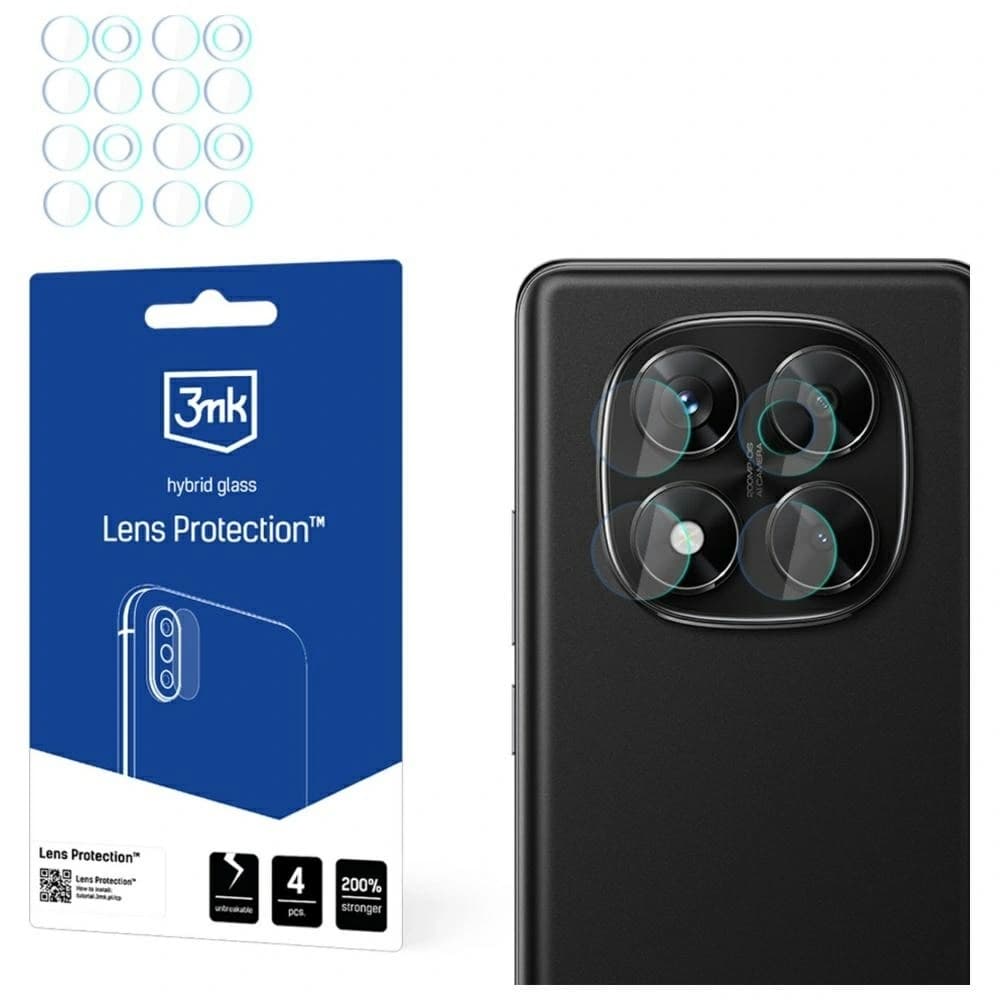 3MK Lens Protection Redmi Note 14 Pro 4G [4 PACK] - 1