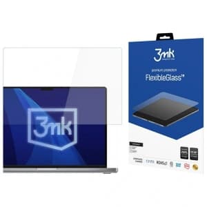 Hybrid glass 3MK FlexibleGlass for Apple MacBook Pro 16" (M1/M2/M3/M4/M5) 2021-2026