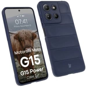 Bizon pouzdro Tur Motorola Moto G15 / G15 Power námořnická modř