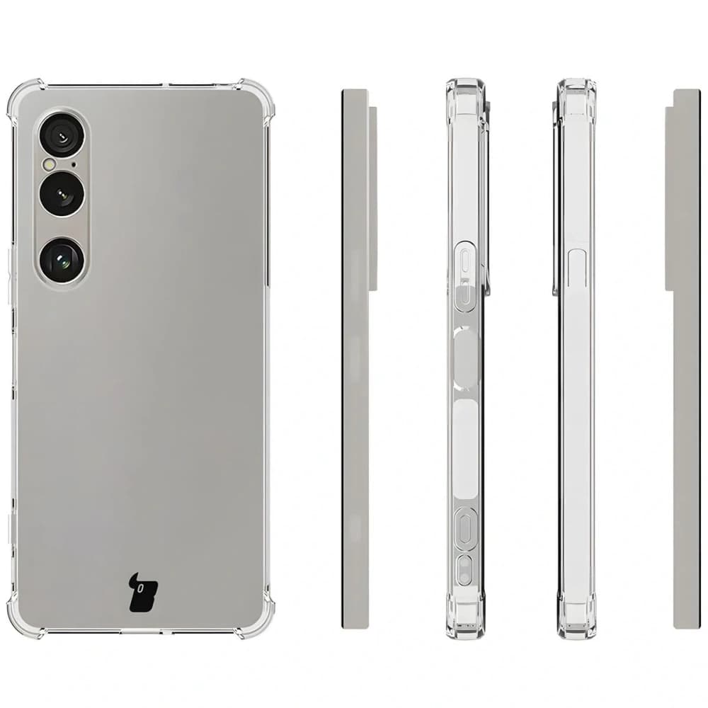 Elastyczne etui Bizon Case Salpa do Sony Xperia 1 VII przezroczyste - 3