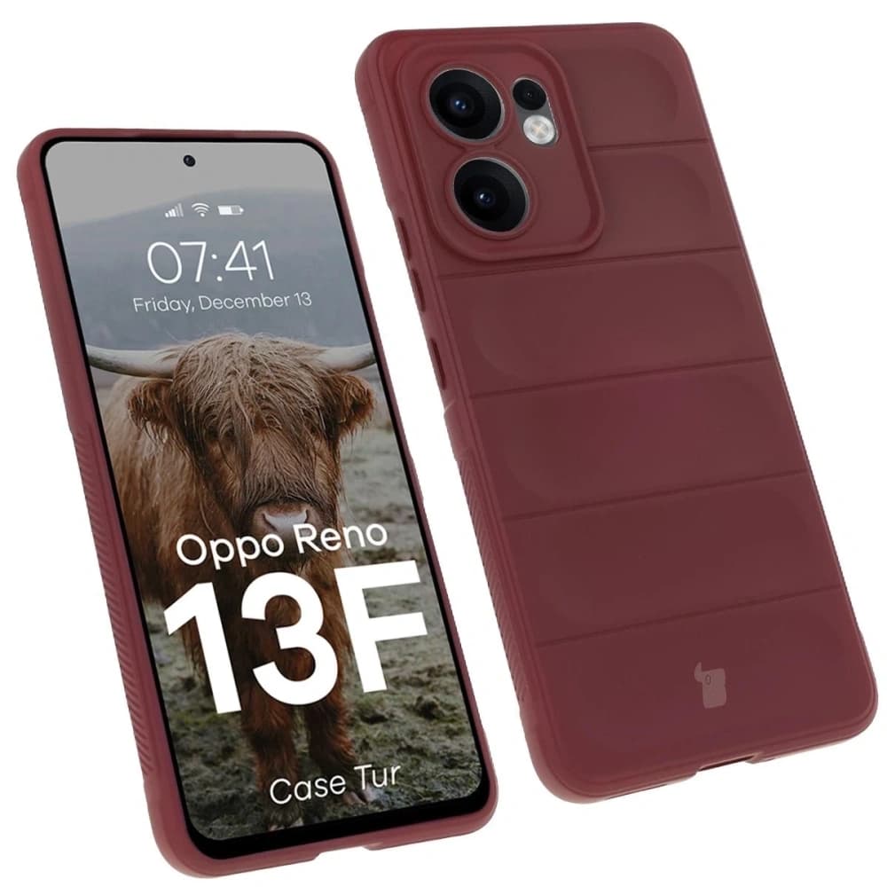 Bizon Case Tur Oppo Reno13 F bordó - 1