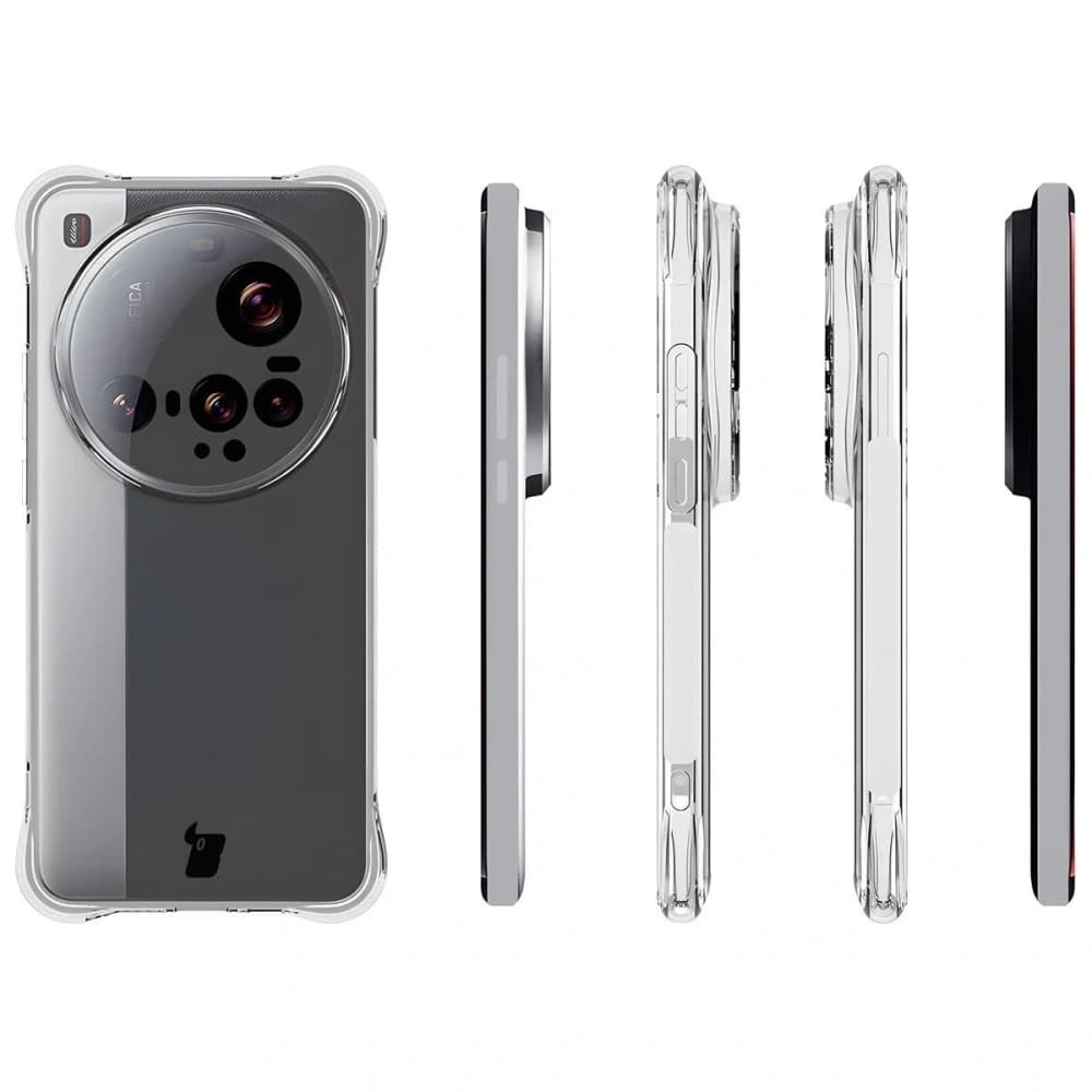 Bizon Case Clear Pack flexible case + 2x screen film Xiaomi 15 Ultra - 4