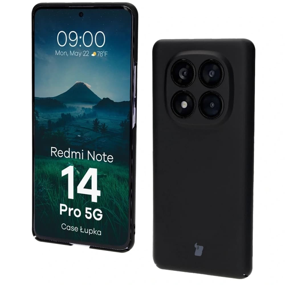 Bizon Case Lupka Xiaomi Redmi Note 14 Pro 5G black - 1