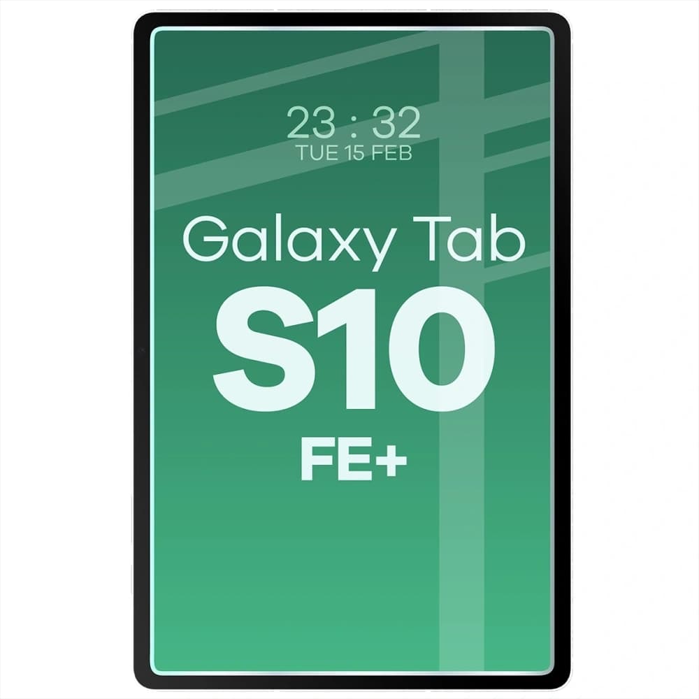 Bizon Glass Tab Clear Samsung Galaxy Tab S10 FE+ Plus [2 PACK] - 3