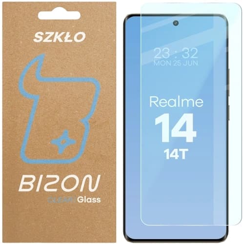 Szkło hartowane Bizon Glass Clear 2 do Realme 14 5G / 14T 5G