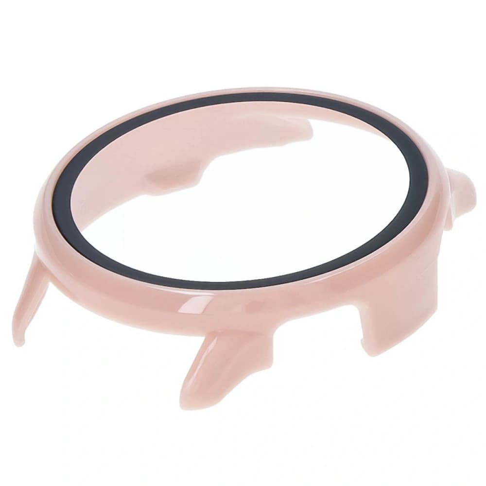 Bizon Case+Üveg Óra Garmin Vivoactive 6 rózsaszín - 6