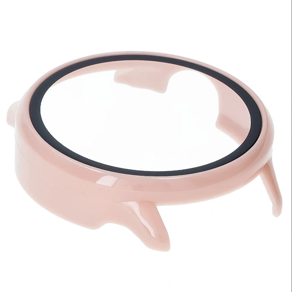 Bizon Case+Üveg Óra Garmin Vivoactive 6 rózsaszín - 7