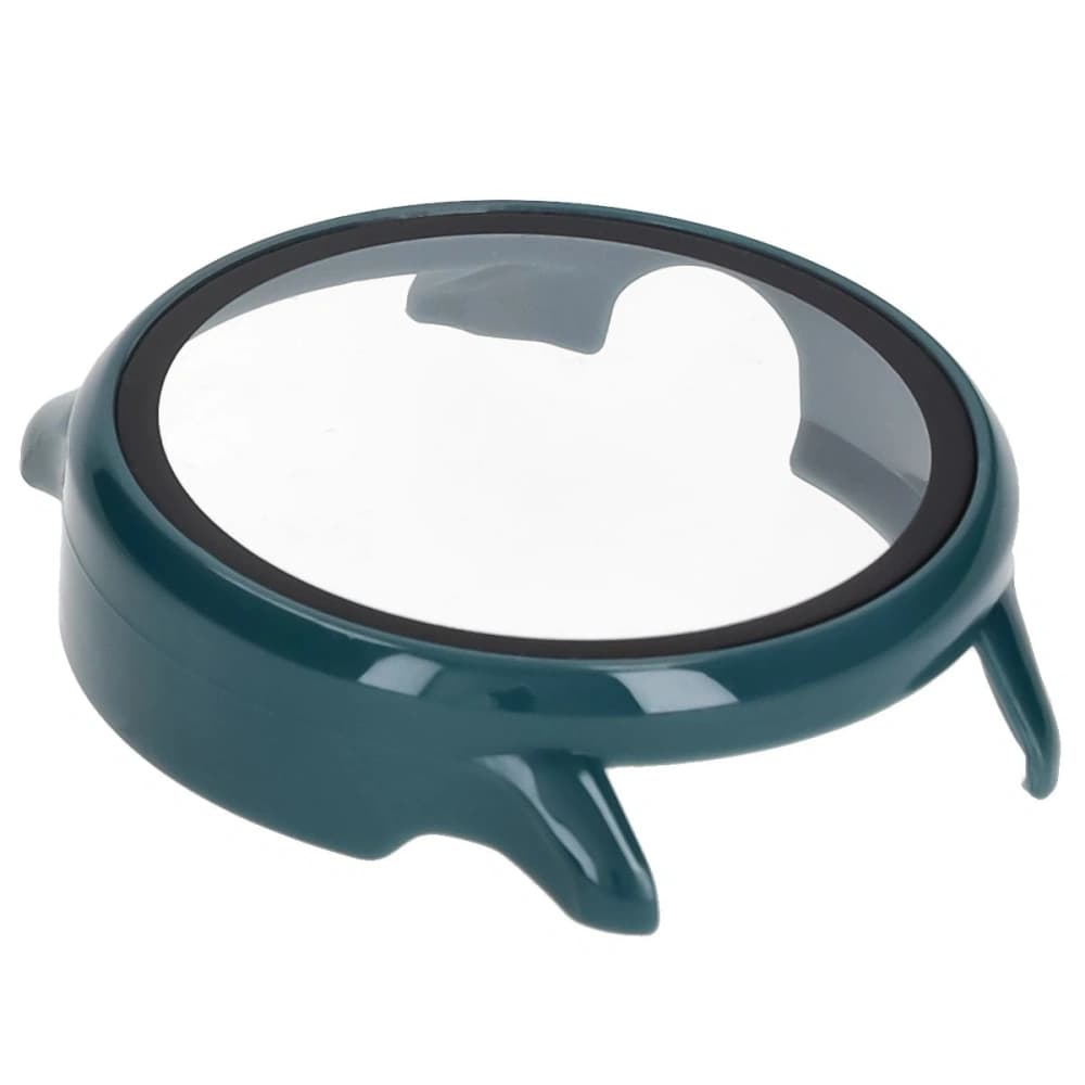 Bizon Case+Üveg Óra Garmin Vivoactive 6 zöld - 7