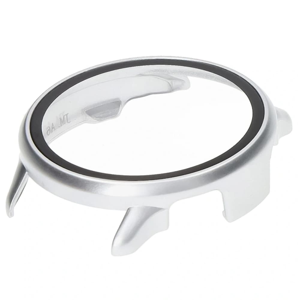 Bizon Case+Glass Óra Garmin Vivoactive 6 selyem ezüst - 6