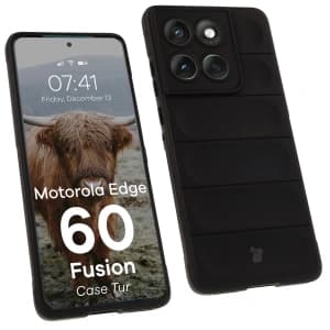 Pancerne etui Bizon Case Tur do Motorola Edge 60 Fusion / Edge 60 czarne