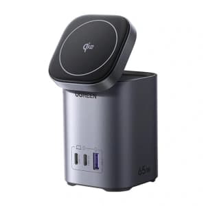 UGREEN X555 2-in-1 Wandladegerät USB-A, 2xUSB-C 65W GaN