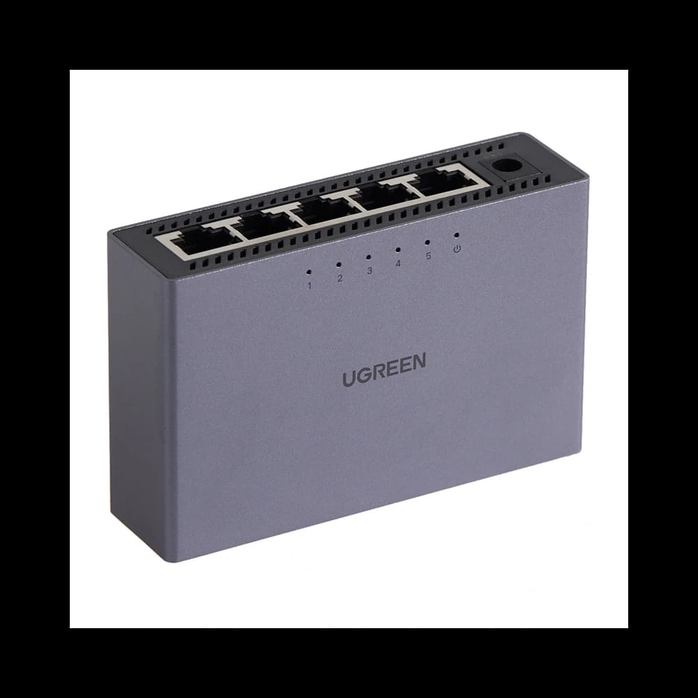 UGREEN CM633 5-Port GigaBit Ethernet Switch (Fekete) - 1