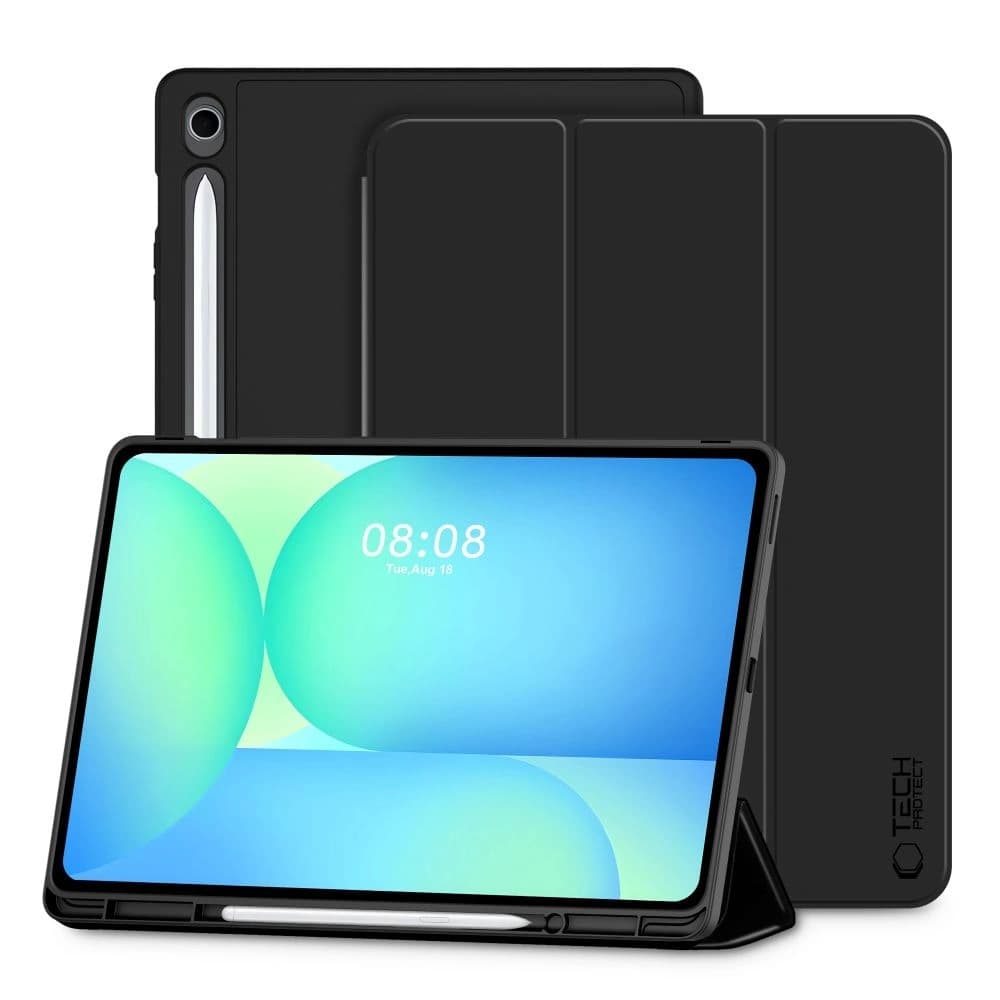 Tech-Protect SmartCase Pen Samsung Galaxy Tab S10 FE+ Plus 13.1 X620 / X626b Black - 1