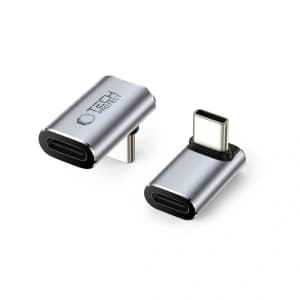 Tech-Protect Ultraboost AA02 Szögadapter USB-C Szürke
