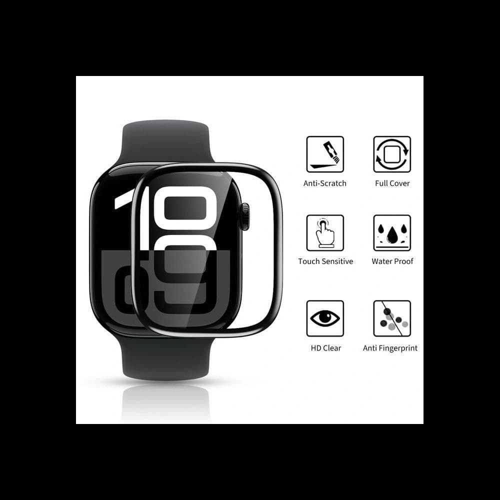 Tech-Protect Glass Flex+ Huawei Watch Fit 3 / 4 Schwarz [2 PACK] - 2