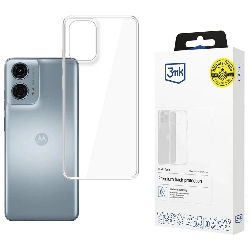 3MK Clear Case Motorola Moto E14 / G04 / G24 Power / G24 4G - 1