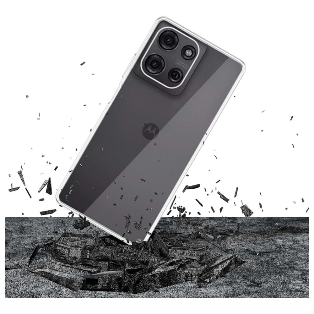 Carcasa transparentă 3MK pentru Motorola Moto G75 - 2