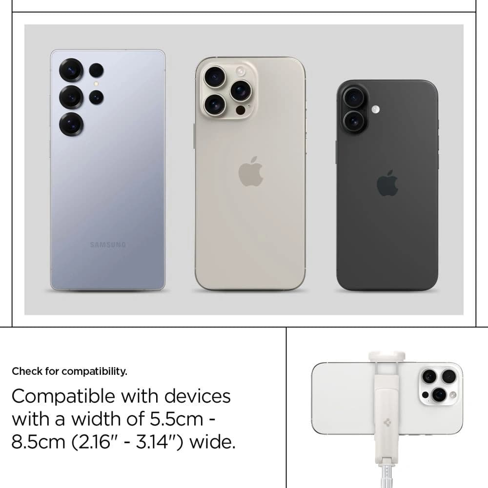 Spigen S541W Bluetooth Selfie Bot Tripod Dune Beige - 16