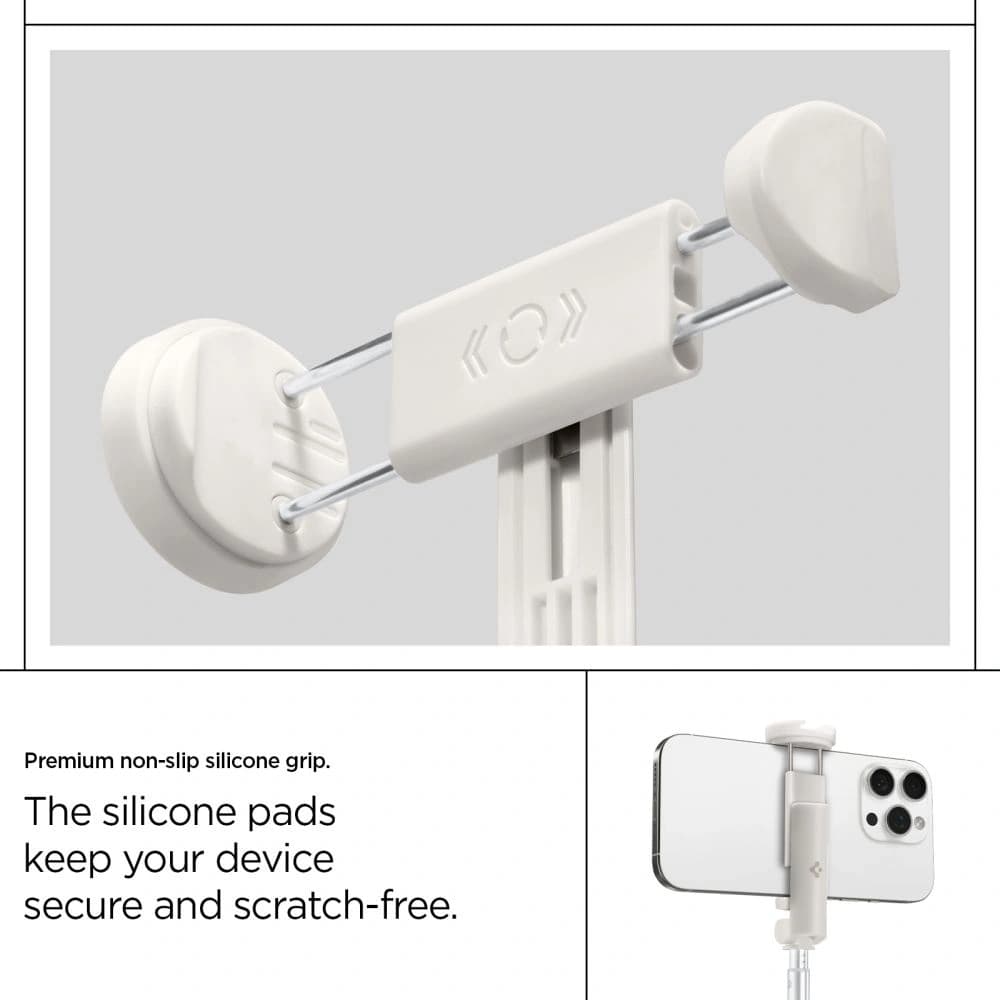 Spigen S541W Bluetooth Selfie Bot Tripod Dune Beige - 18