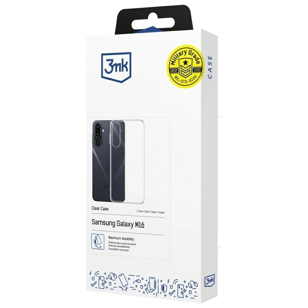 3MK Clear Case für Samsung Galaxy M16 5G - 9