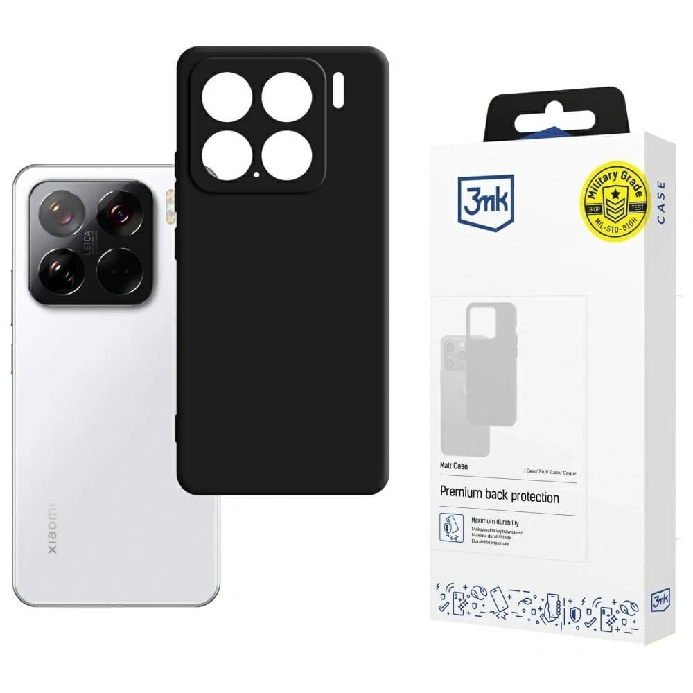 3MK Matt Case Xiaomi 15 černý - 1