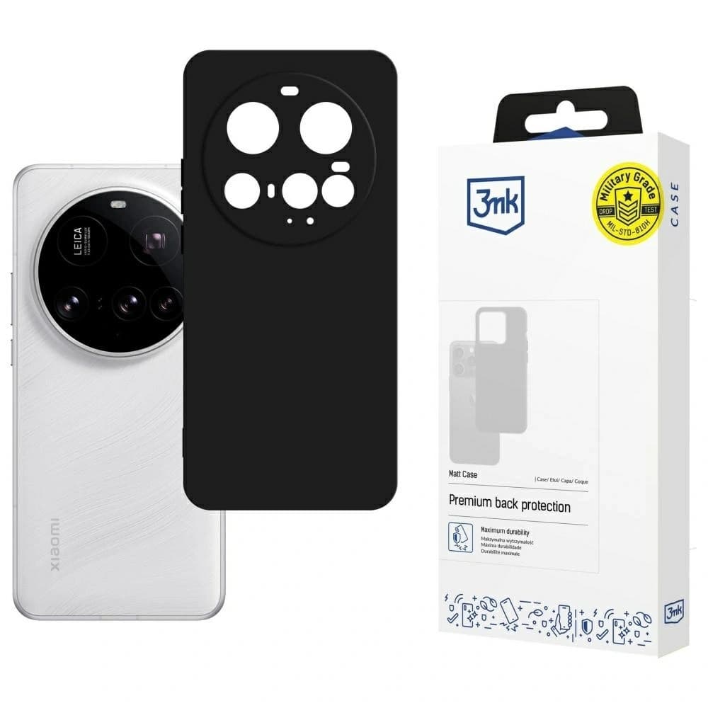 3MK Matt Case Xiaomi 15 Ultra black - 1