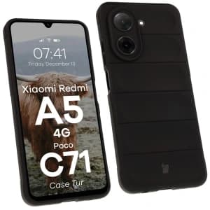 BIZON Hülle Tur Xiaomi Redmi A5 4G / POCO C71 4G schwarz