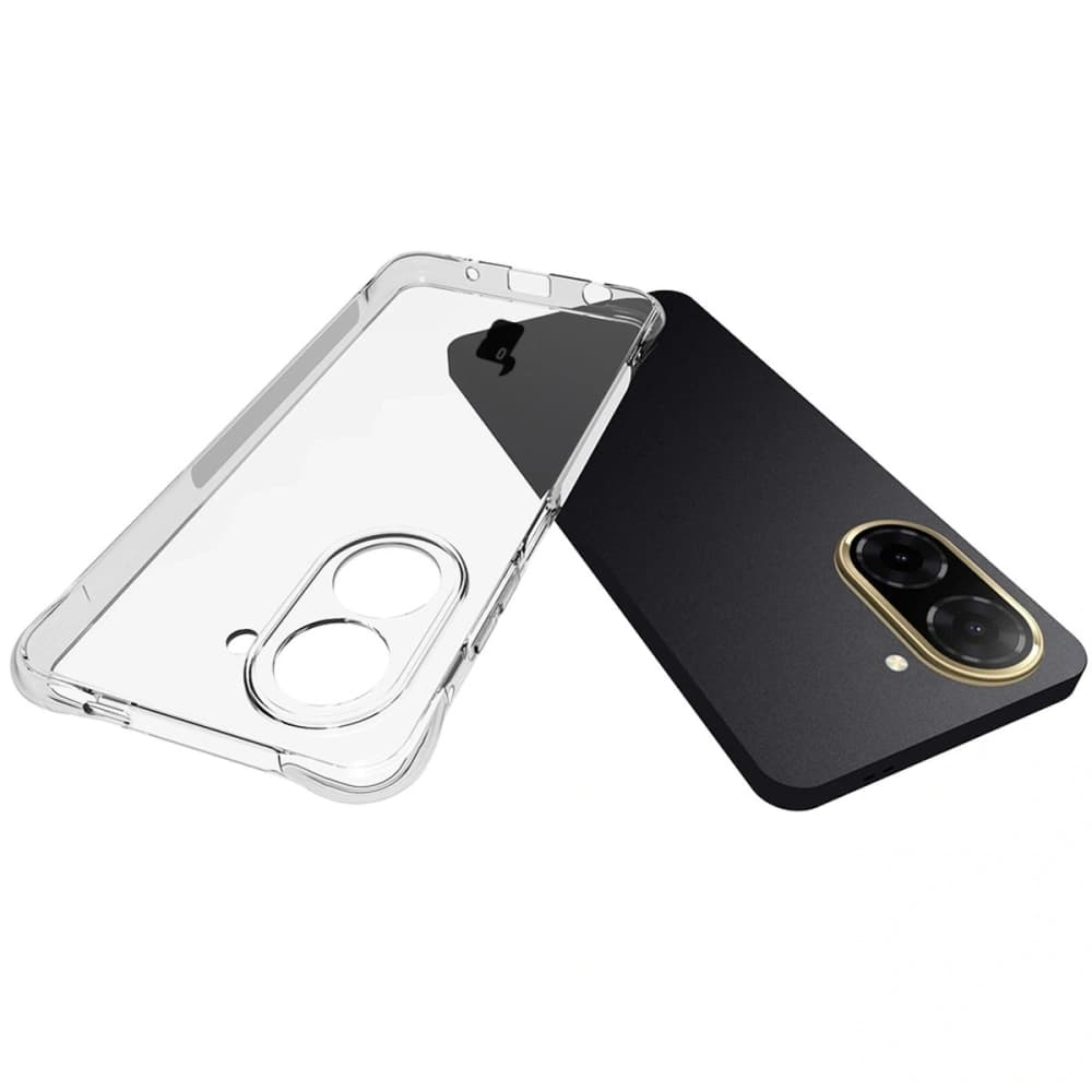 Bizon Case Clear Pack Hülle + 2x Displayschutzglas für Xiaomi Redmi A5 4G / POCO C71 4G - 5