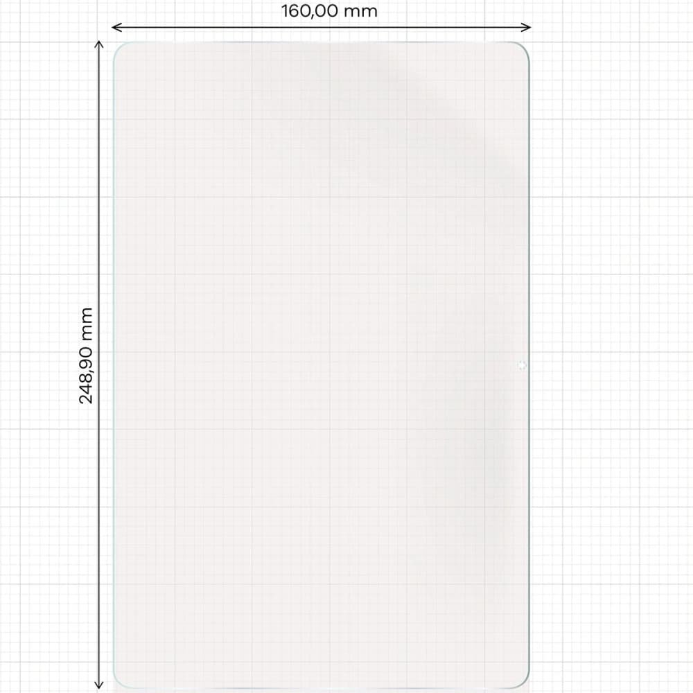 BIZON Glas Tab Film Sonne Samsung Galaxy Tab S10 FE [2 PACK] - 2