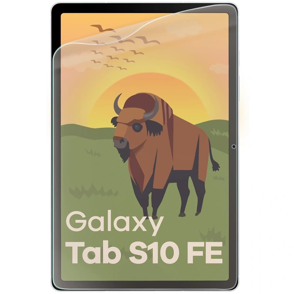 BIZON Glas Tab Film Sonne Samsung Galaxy Tab S10 FE [2 PACK] - 3