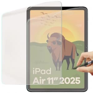 BIZON Üveg Tab Film Nap Apple iPad Air 13" 2024 / 13" 2025 [2 CSOMAG]