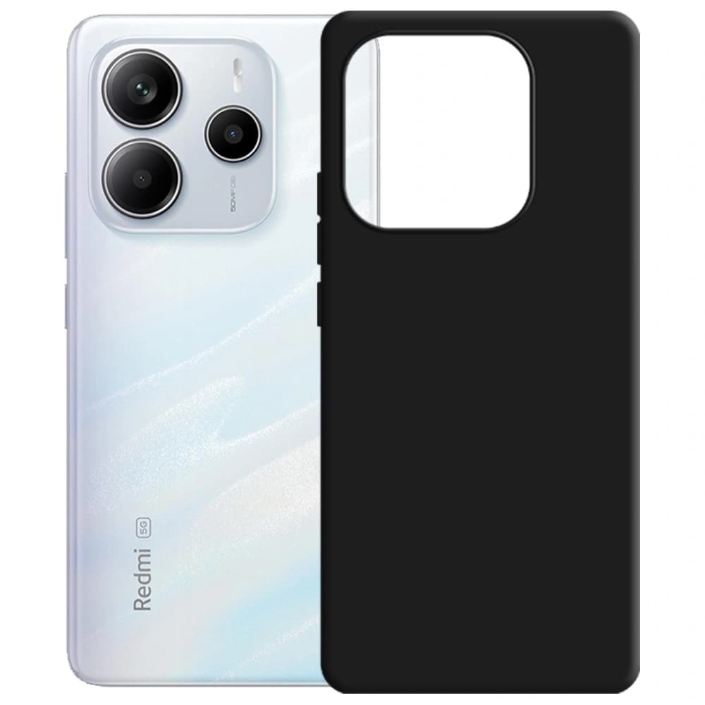 3MK Silicone Case Xiaomi Redmi Note 14 5G black - 5