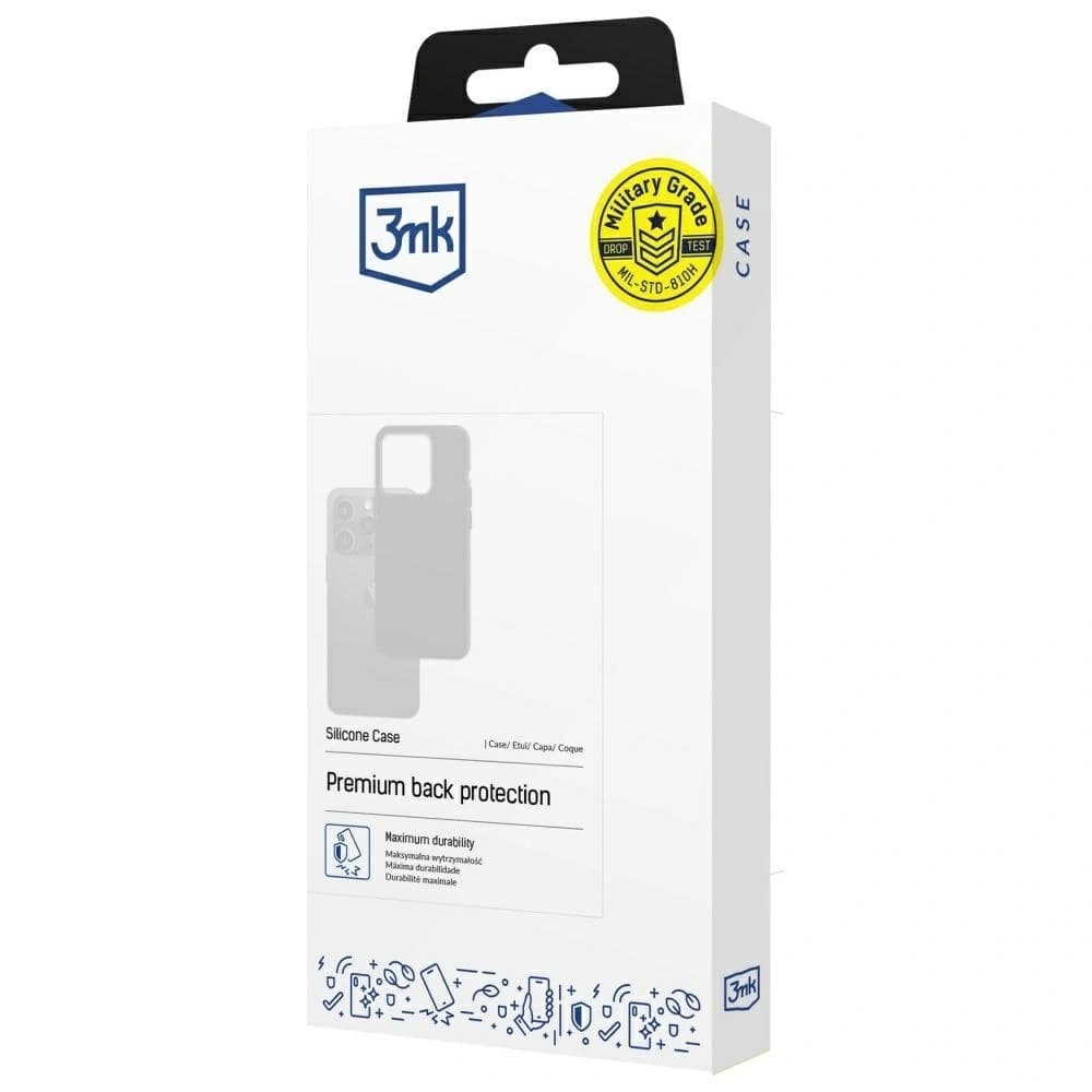 3MK Silicone Case Xiaomi Redmi Note 14 5G black - 8