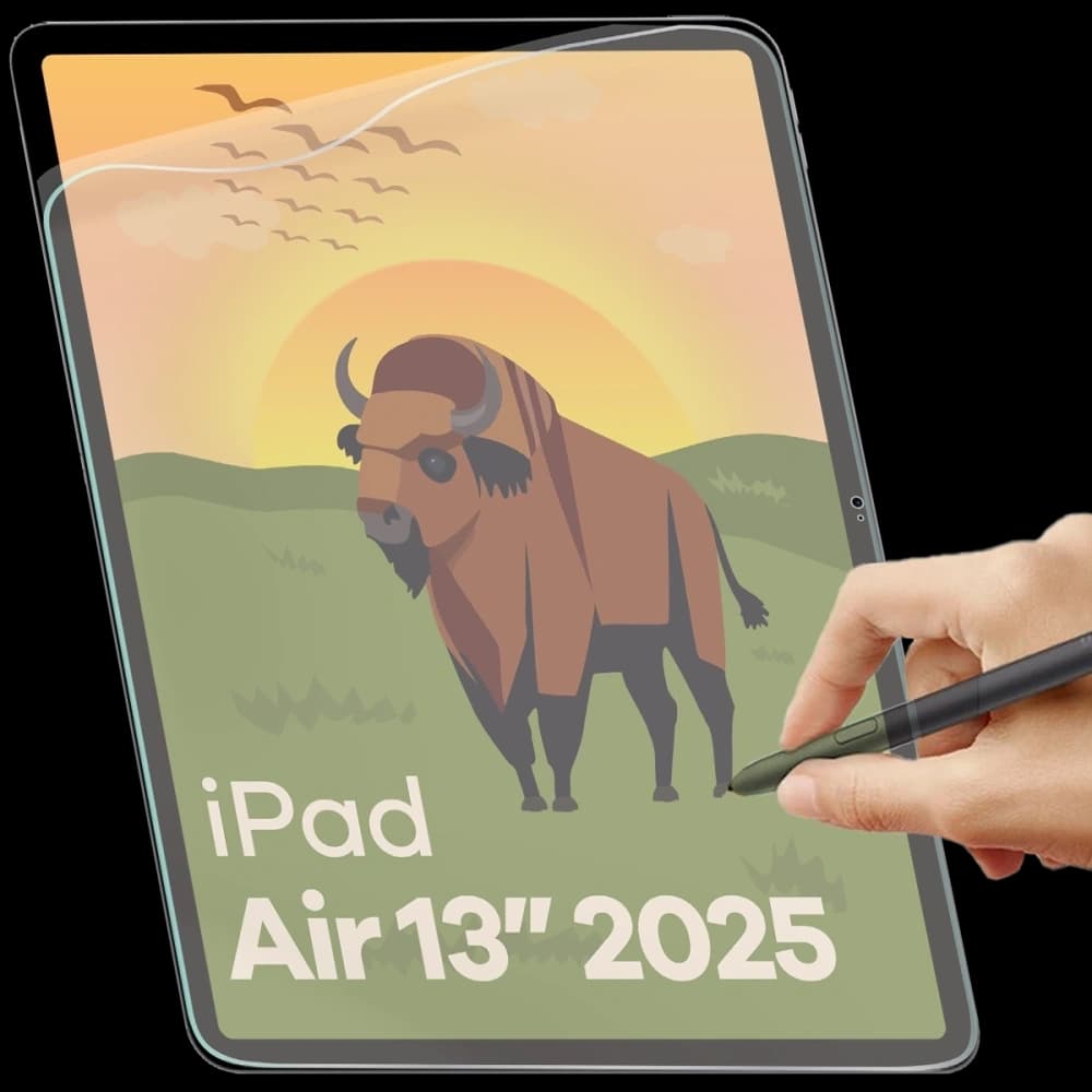 Bizon Glass Tab Film Nap Apple iPad Air 13" 2024 / 13" 2025 [2 CSOMAG] - 5