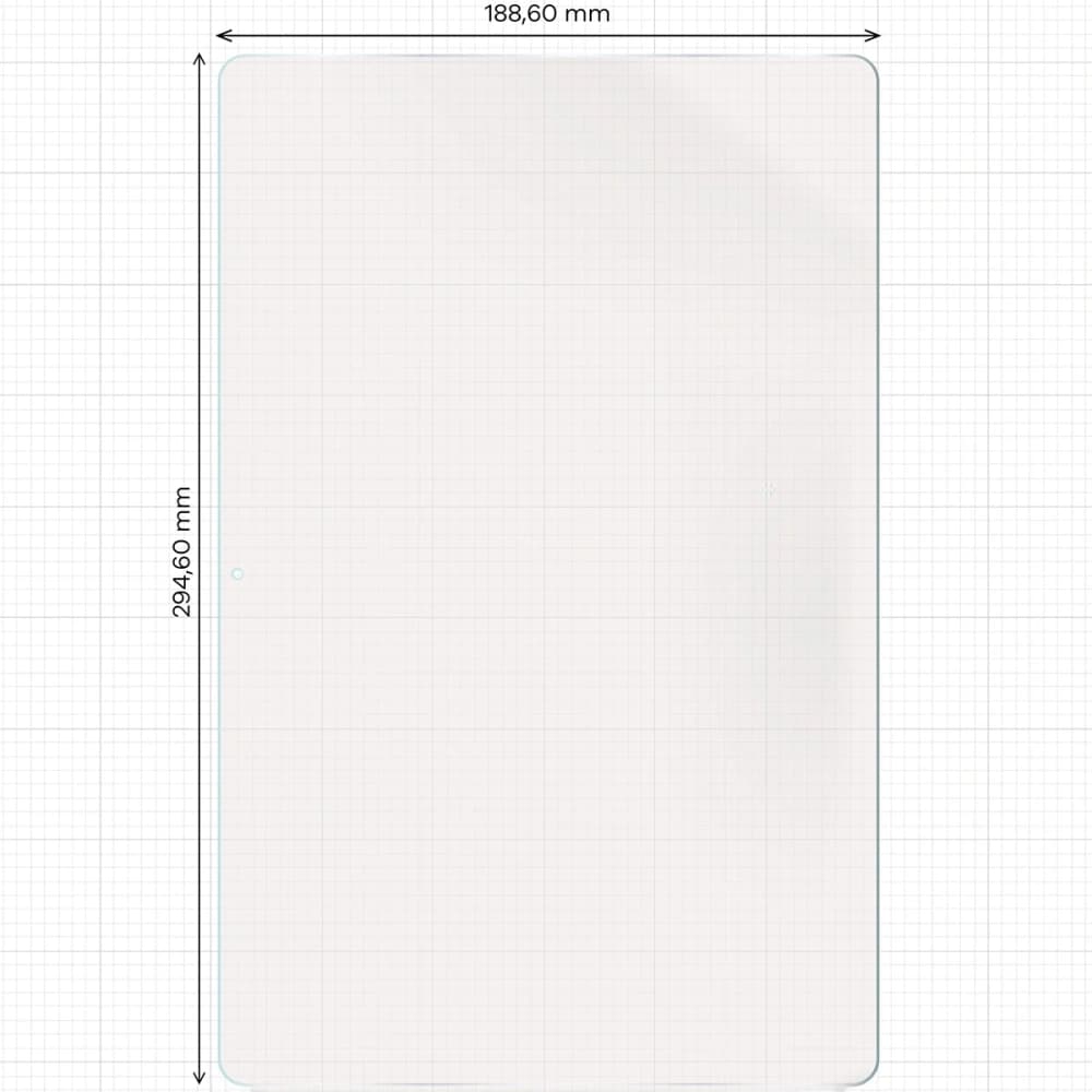 Bizon Üveg Tab Film Nap Samsung Galaxy Tab S10 FE+ Plus [2 CSOMAG] - 2