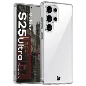 Bizon Case Halo Samsung Galaxy S25 Ultra čirý