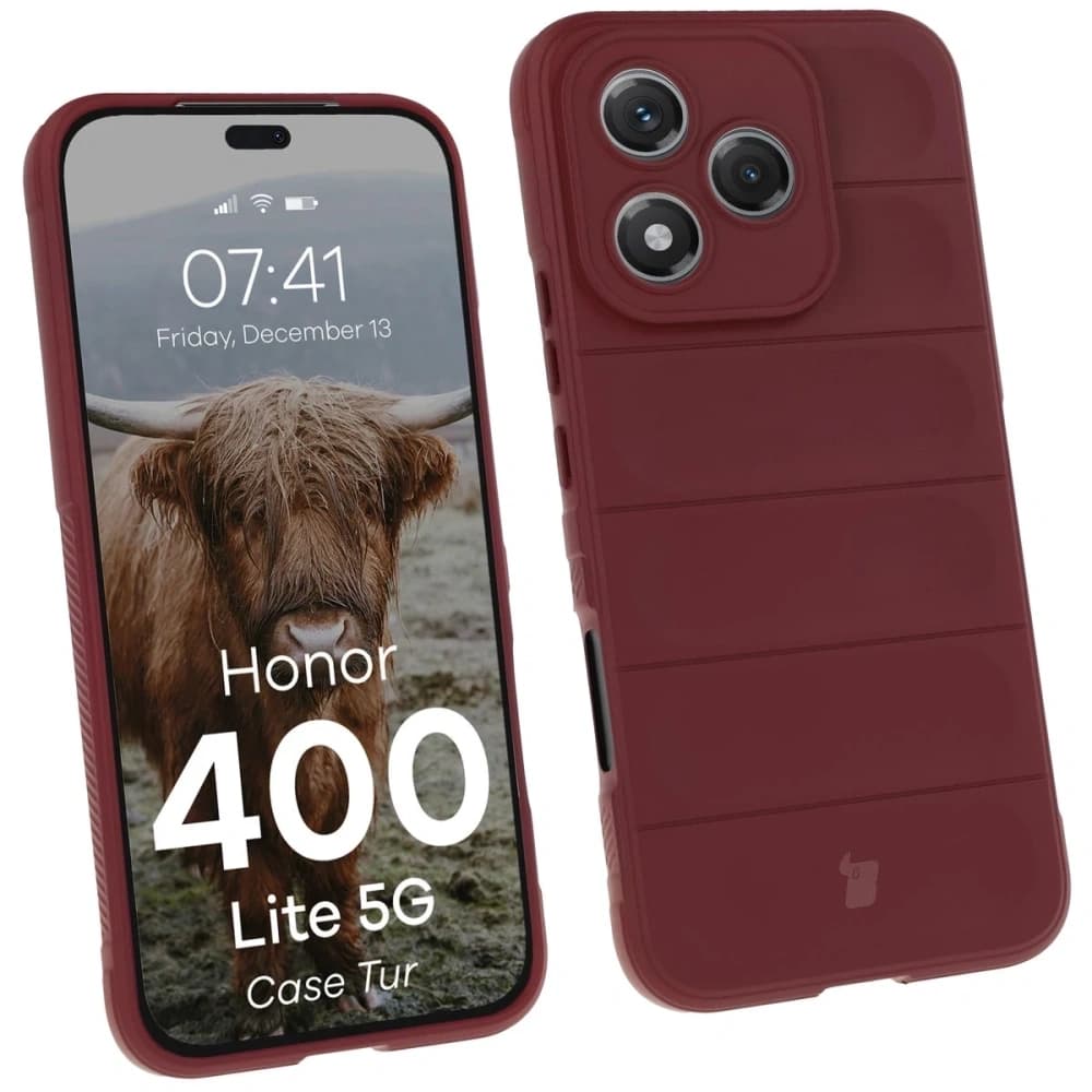 Bizon Case Tur Honor 400 Lite 5G burgundy - 1