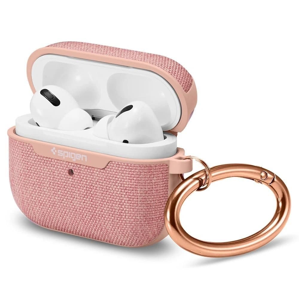 Etui Spigen Urban Fit pentru Apple AirPods Pro Roz Aurie - 4